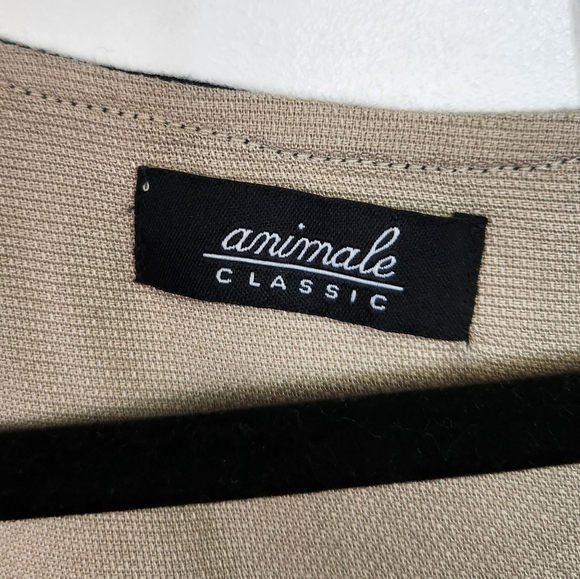 Animale Black Sleeveless Midi Dress Pockets Size Medium Lagenlook Boho Summer - Picture 8 of 11